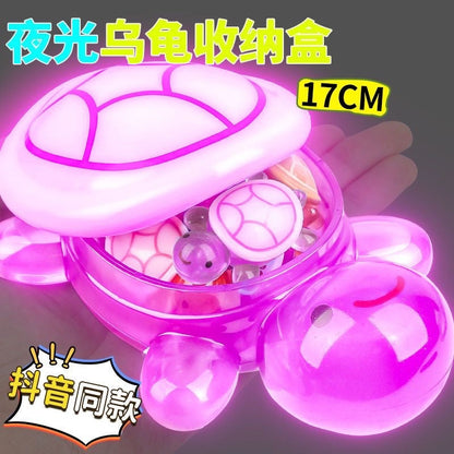 8.  [Mia】 Luminous Sanrio turtle boss  (every  big  turtle has 10pcs small turtles)   (arrive about 7-12 days)