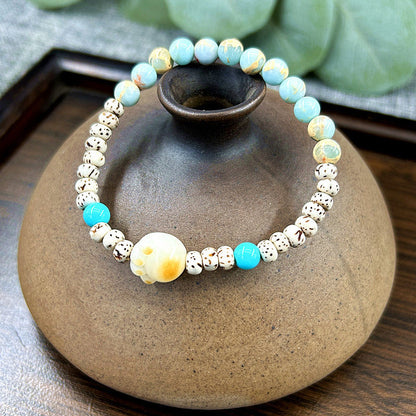 Z.【 Mia】Natural poojina bracelet Bodhi bracelet    (arrive about 7-12 days)