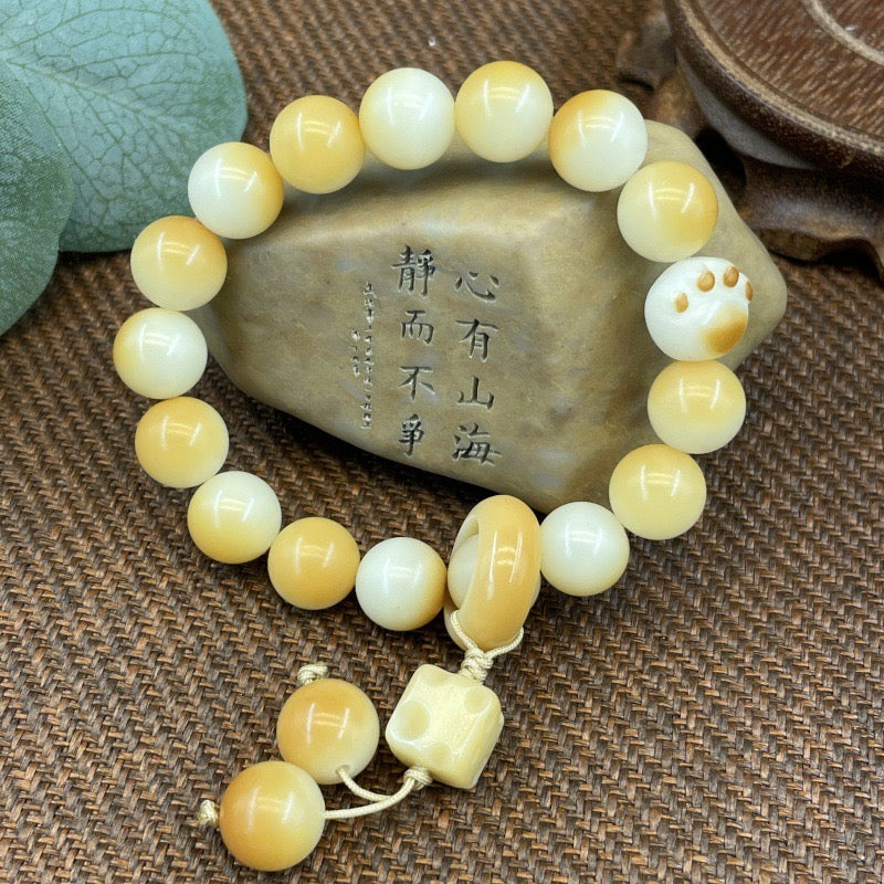 Z.【 Mia】Natural poojina bracelet Bodhi bracelet    (arrive about 7-12 days)