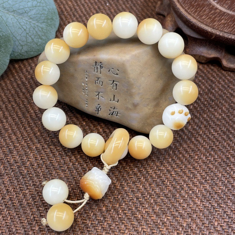 Z.【 Mia】Natural poojina bracelet Bodhi bracelet    (arrive about 7-12 days)