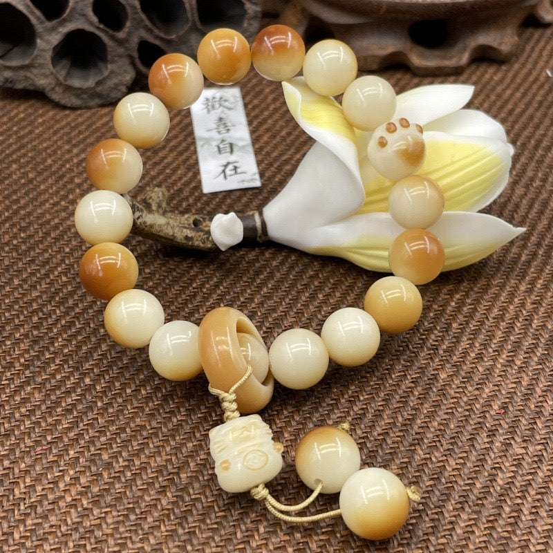 Z.【 Mia】Natural poojina bracelet Bodhi bracelet    (arrive about 7-12 days)