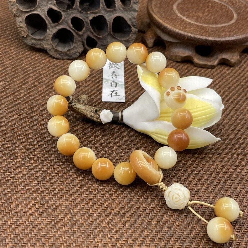 Z.【 Mia】Natural poojina bracelet Bodhi bracelet    (arrive about 7-12 days)